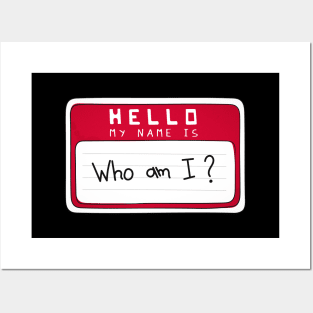 Sticker HELLO My name is Posters and Art